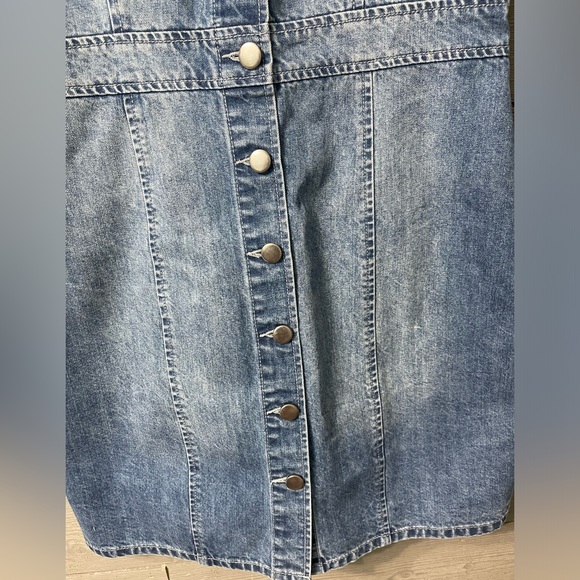 NWT BB Dakota Selena Medium Denim Jean Summer Dress Sz 10 - Picture 3 of 6